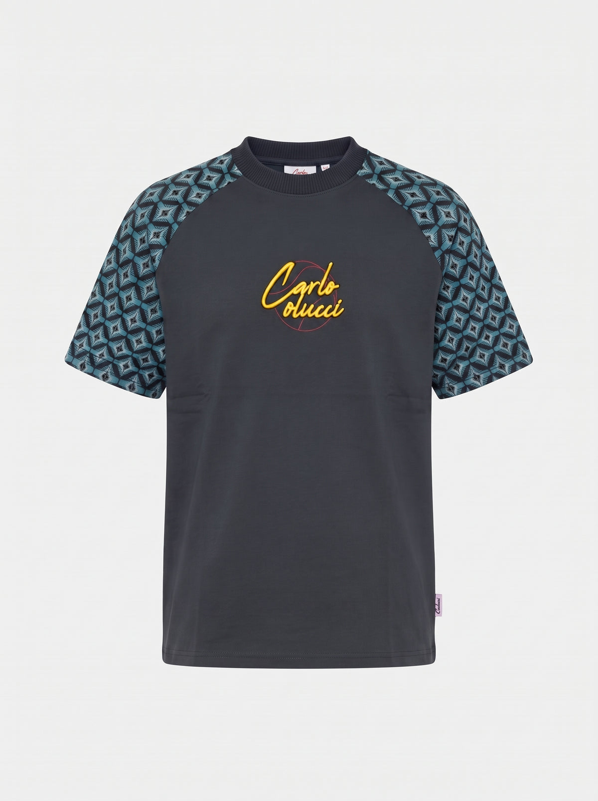 Carlo Colucci T-Shirt - Muster/Print