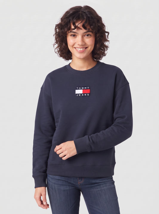 Tommy Jeans RELAXED FIT BADGE SWEATSHIRT