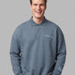 Alessandro Magno FASHION POLO LONGSLEEVE BLUE MIRAGE