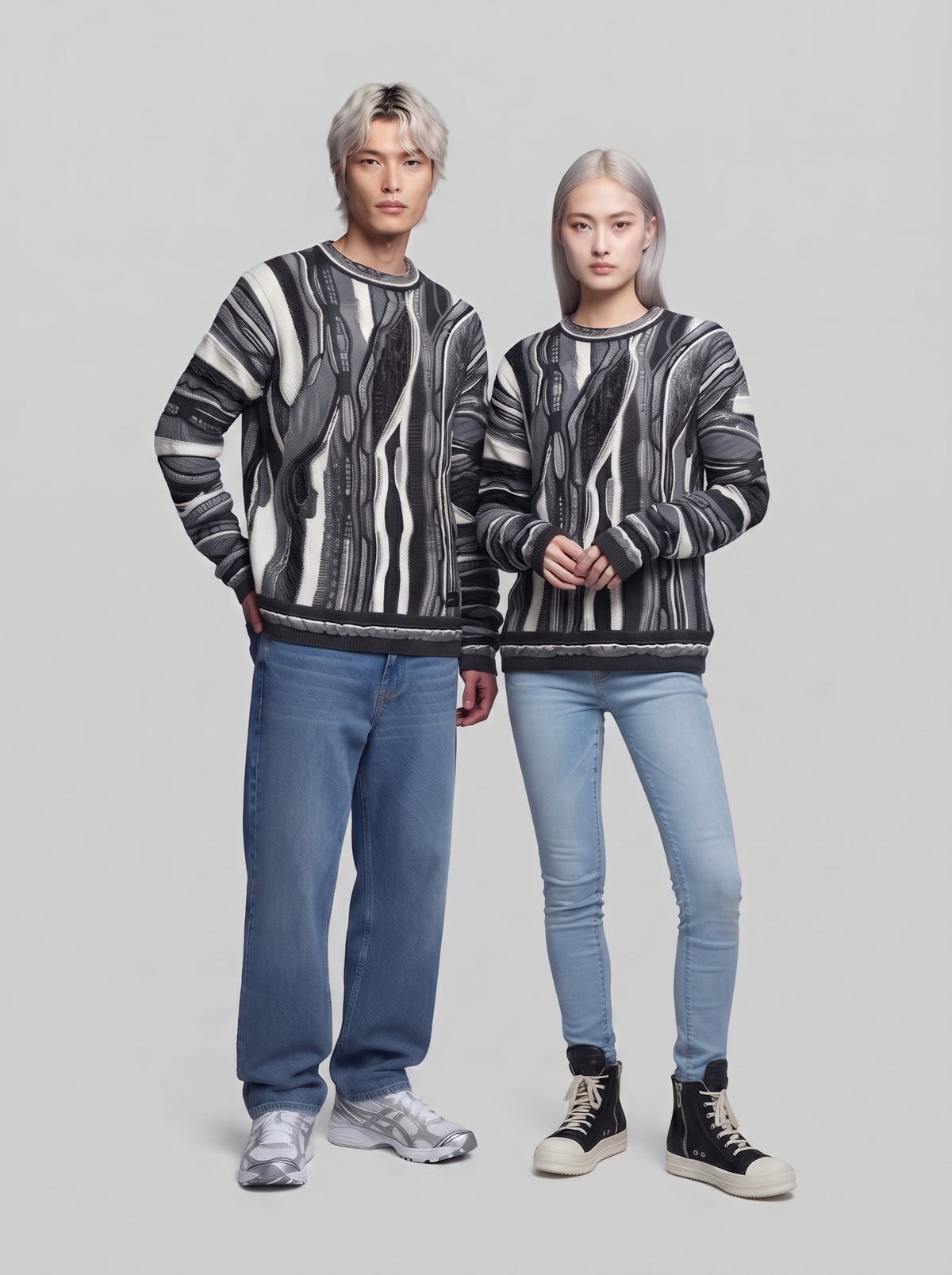 Carlo Colucci Pullover 3D Knit