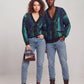 Carlo Colucci Oversize Strick Cardigan - 3D Knit