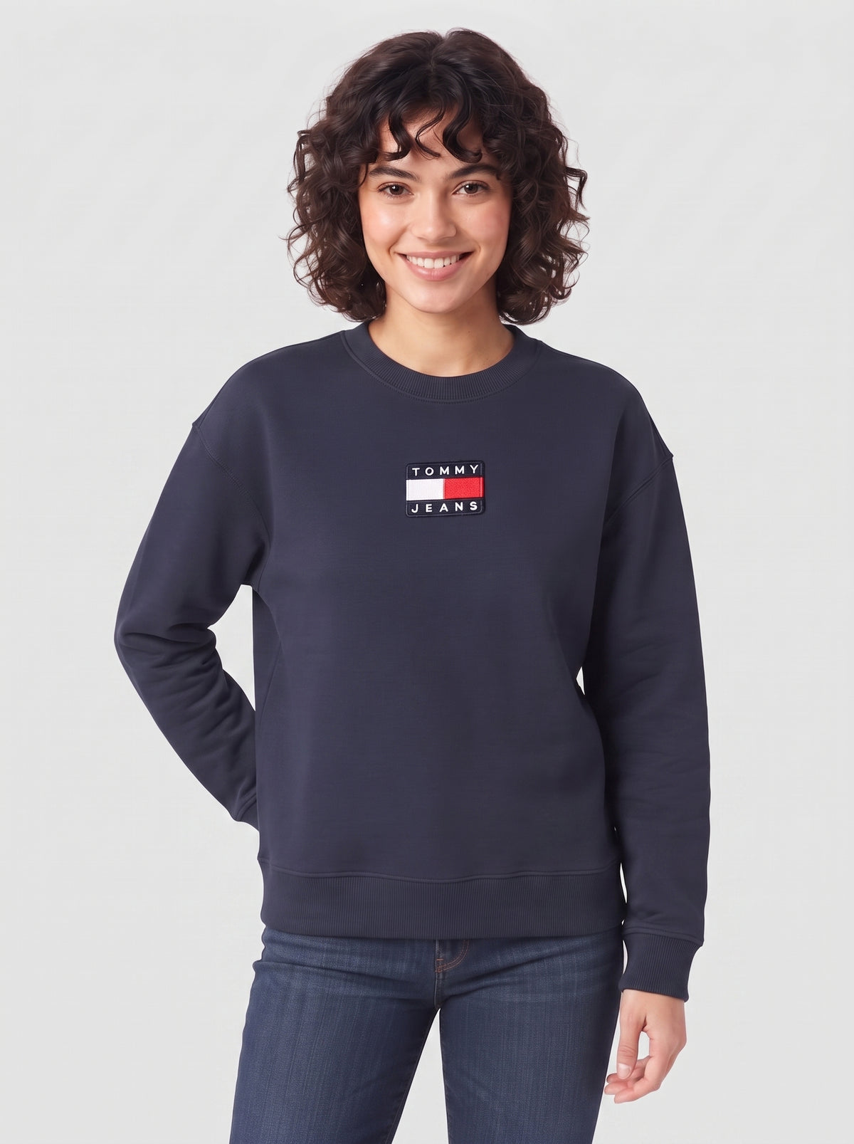 Tommy Jeans RELAXED FIT BADGE SWEATSHIRT