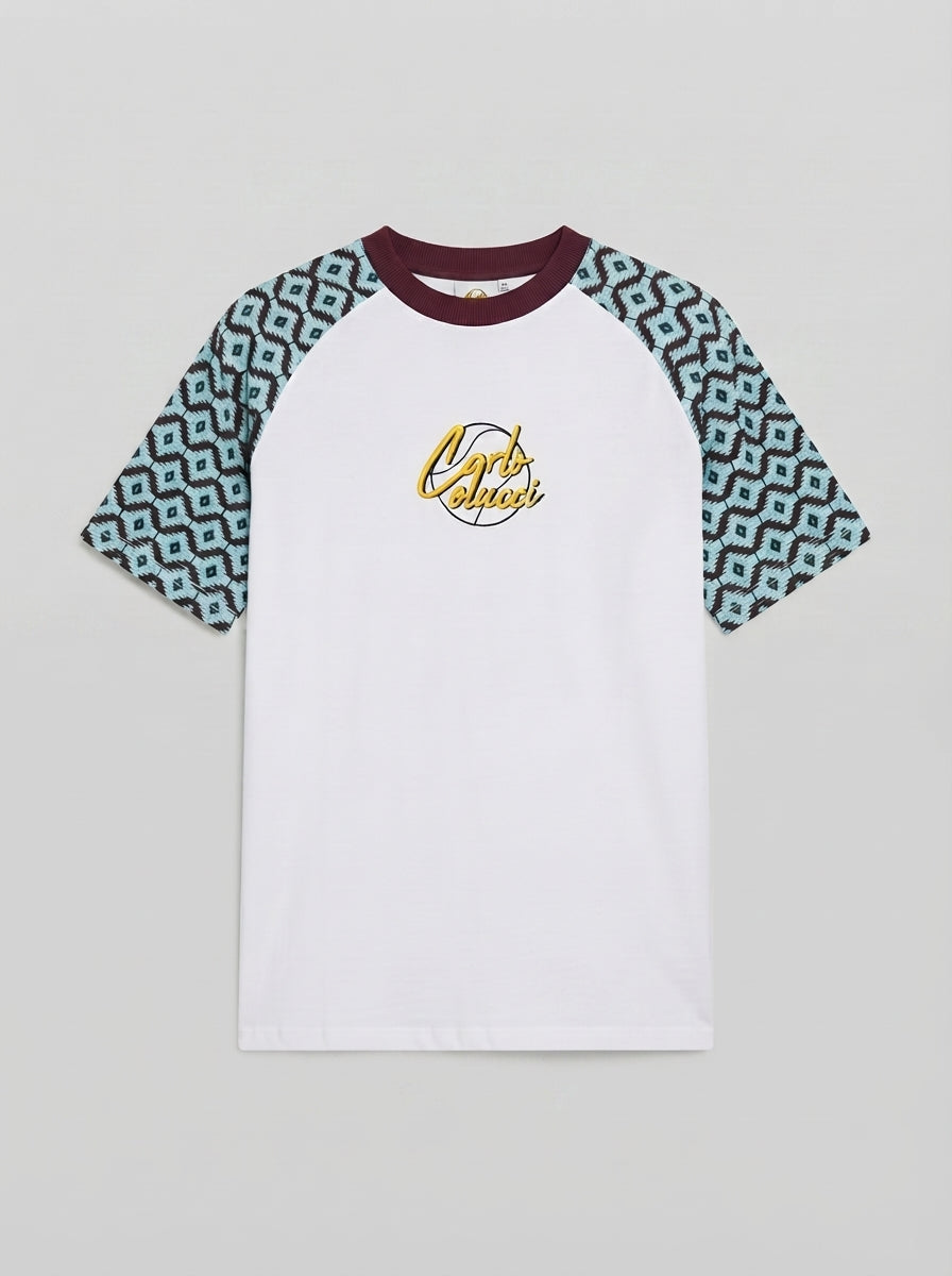 Carlo Colucci T-Shirt - Muster/Print