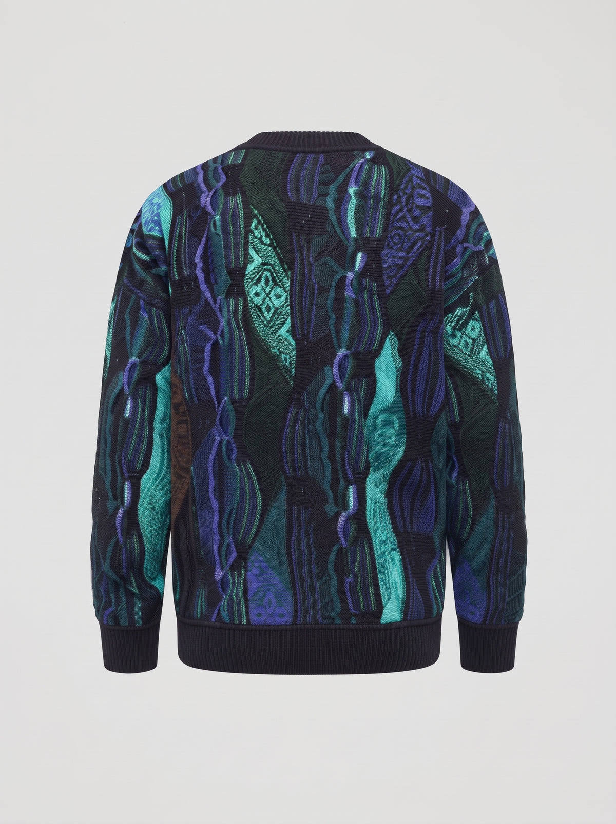 Carlo Colucci Oversize Strick Cardigan - 3D Knit