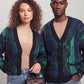 Carlo Colucci Oversize Strick Cardigan - 3D Knit