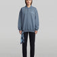 Alessandro Magno FASHION POLO LONGSLEEVE BLUE MIRAGE