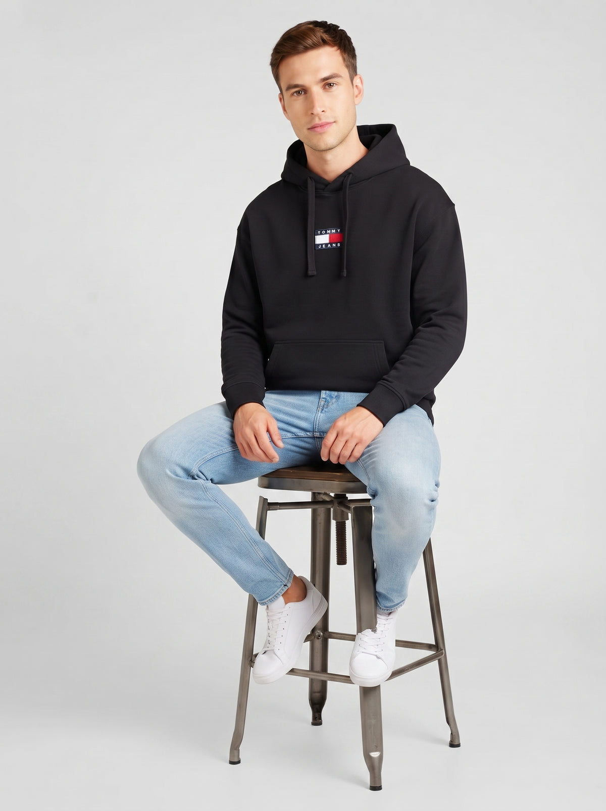 Tommy BADGE ORGANIC COTTON HOODY