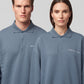 Alessandro Magno FASHION POLO LONGSLEEVE BLUE MIRAGE