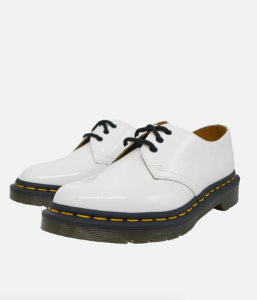 Dr. Martens Patent Lamper - Boots low - weiß
