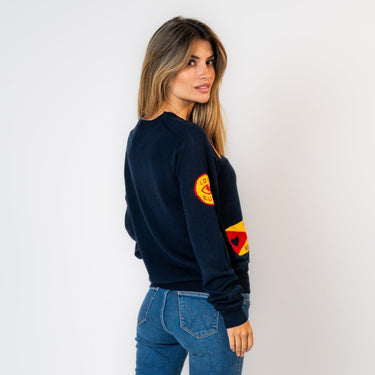 Zoe Karssen - Loose Fit Wool Blend Pullover LOVE WINS