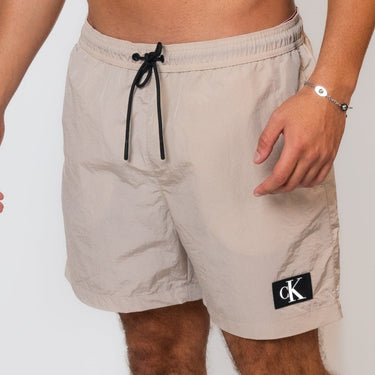 Calvin Klein - Badehose mit Gummi-Patch