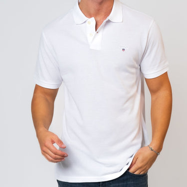 Gant - Piqué Polo Shirt mit minimalistischem Logo