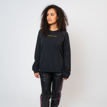 Zoe Karssen - Sweatshirt mit Stickerei 'THE END OF LOVE'