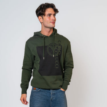 Carlo Colucci - Hoodie mit Logoprint