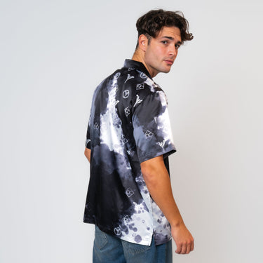 Carlo Colucci - Hemd mit Logo Muster