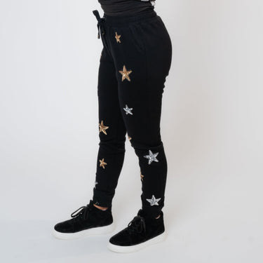Zoe Karssen- Slim Fit Sweatpants Sequin Stars