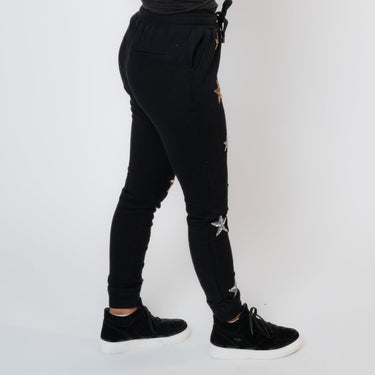 Zoe Karssen- Slim Fit Sweatpants Sequin Stars