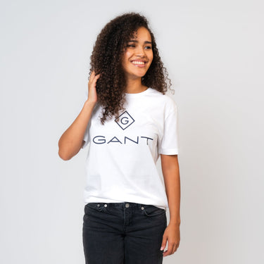 Gant - T-Shirt mit Diamond G-Logo Unisex
