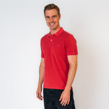 Gant - Piqué Polo Shirt mit minimalistischem Diamond G Logo