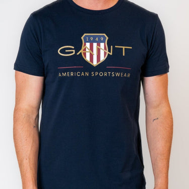 Gant - T-Shirt mit Archive Shield Logo