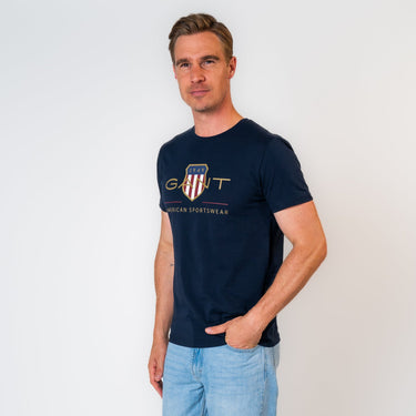 Gant - T-Shirt mit Archive Shield Logo