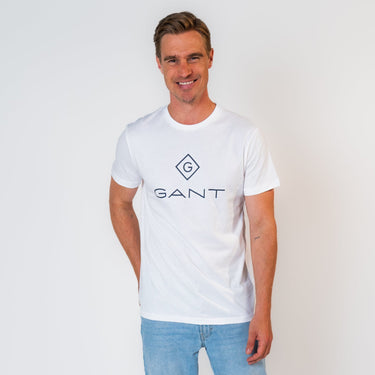 Gant - T-Shirt mit Diamond G-Logo Unisex