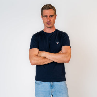 Gant - T-Shirt mit minimalistischem Logo Unisex