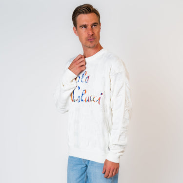 Carlo Colucci - Jacquard Strickpullover