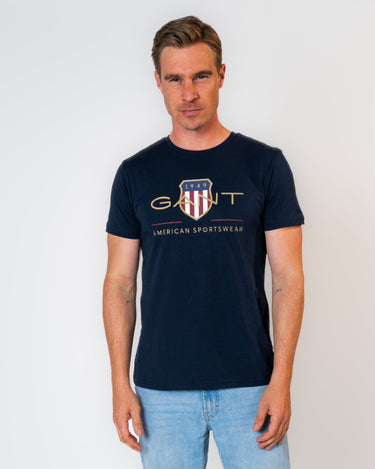 Gant - T-Shirt mit Archive Shield Logo
