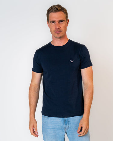 Gant - T-Shirt mit minimalistischem Logo Unisex
