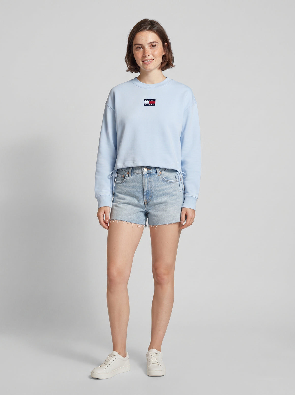 Tommy Jeans DRAWSTRING CROPPED SWEATSHIRT