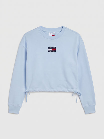 Tommy Jeans DRAWSTRING CROPPED SWEATSHIRT
