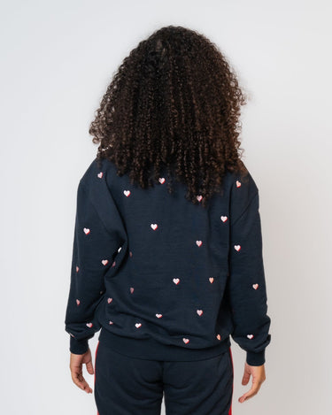 Zoe Karssen Sweatshirt für Damen besticht durch eine zarte Herzstickerei