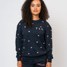 Zoe Karssen Sweatshirt für Damen besticht durch eine zarte Herzstickerei