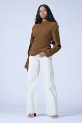 Victoria Beckham - Curved Hem Jumper - Brands Club
