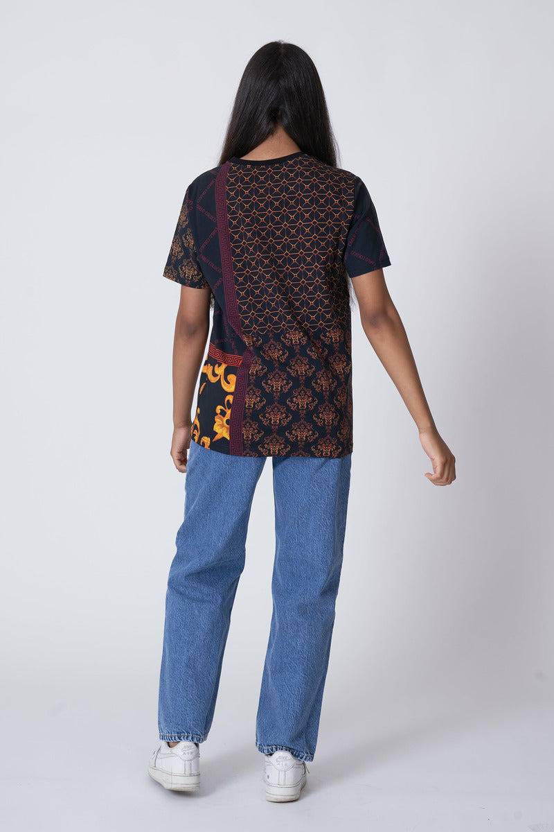 T-Shirt mit Allover-Print