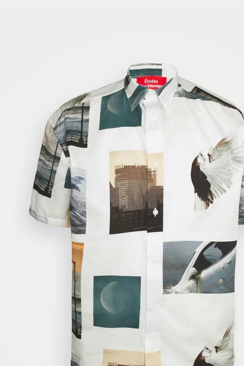 LYRIQUE ROE ETHRIDGE UNISEX - Kurzarm Hemd