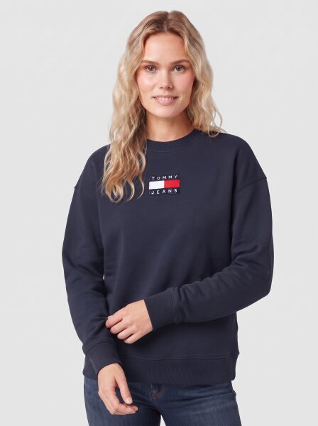 Tommy Jeans RELAXED FIT BADGE SWEATSHIRT