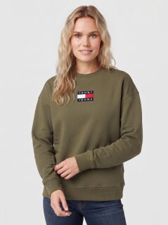 Tommy Jeans RELAXED FIT BADGE SWEATSHIRT