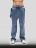 Alessandro Magno ESSENTIALS JOGGER BLUE MIRRAGE