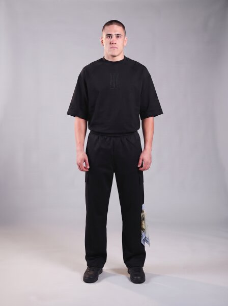 Alessandro Magno CORE TRACKSUIT PANTS BLACK
