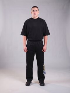 Alessandro Magno CORE TRACKSUIT PANTS BLACK