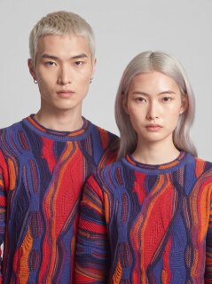 Carlo Colucci Pullover 3D Knit