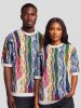 Carlo Colucci Crewneck T-Shirt white multicolor XL