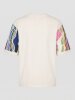 Carlo Colucci Crewneck T-Shirt white multicolor XL