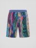 Carlo Colucci Shorts petrol XL
