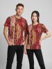 Carlo Colucci T-Shirt red/yellow L