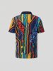 Carlo Colucci Poloshirt blue/red M