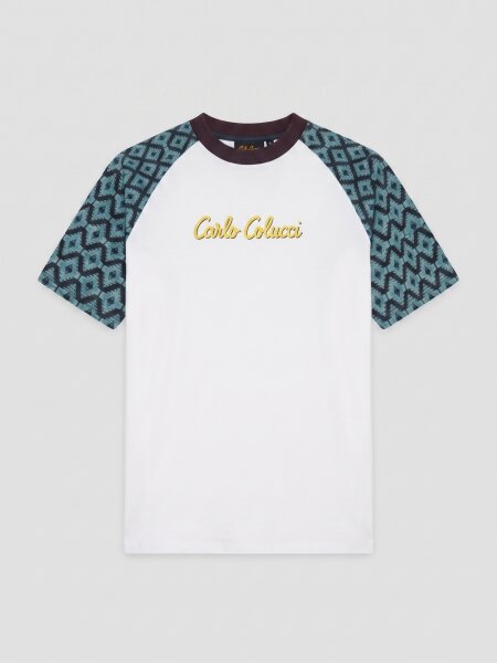 white - burgundy - mint green
